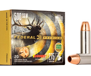 FED PRM 500S&W 275GR BRNS EXP 20/200
