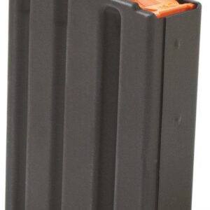 ASC AR Family Rifle Magazine Orange Follower .223 Remington Black Aluminum 10/rd