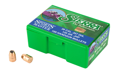 SIERRA SPORTSMASTER .38 125GR 100 CT