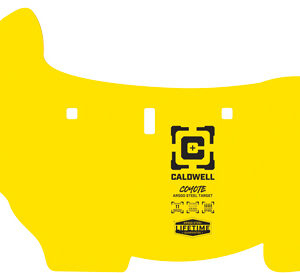 CALDWELL AR500 COYOTE TARGET - 3/8"  AR500 STEEL YELLOW
