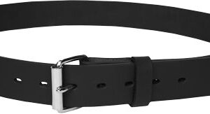 BLACKHAWK EDC GUN BELT LEATHER - BLACK 42/46 STANDARD BUCKLE