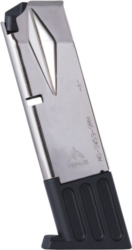 MEC-GAR MAGAZINE S&W 5900 - SERIES 9MM LUGER 10RD NICKEL - Image 2