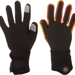 MOBILE WARMING UNISEX HEATED - GLOVE LINER BLACK X-LARGE