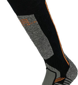 MOBILE WARMING MEN'S PRO - MERINO HEATED SOCKS GRAY LRG