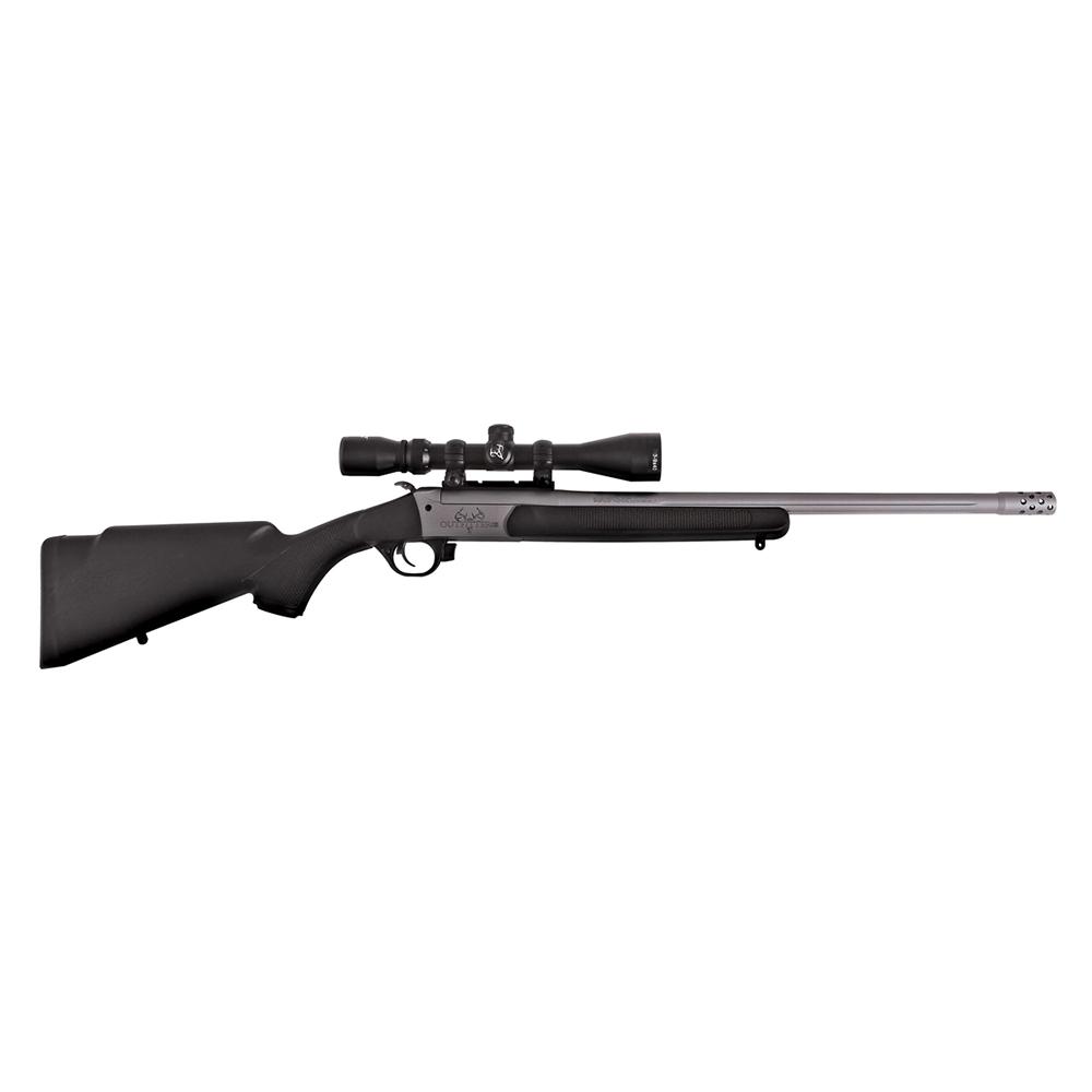 Traditions Outfitter G3 Rifle 360 Buckhammer Single Shot 22" Barrel Black with 3-9x40 Scope
