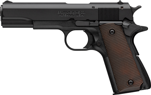 BROWNING 1911-22 A1 POLY 22LR - FS 4.25" BLACK/BROWN GRIPS - Image 2