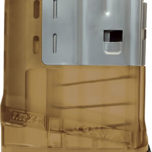 LANCER MAGAZINE L7AWM SR-25 - 7.62X51 5RD TRANSLUCENT FDE