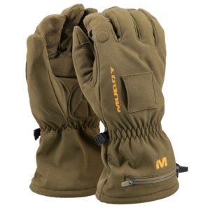 Muddy Nucleus Heated Softshell Gloves Brown Clay M