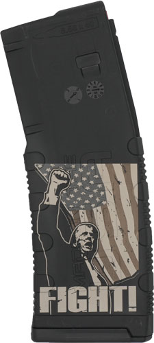 BLACK RAIN MAGAZINE 5.56X45 - 30RD BLACK TRUMP FIGHT - Image 2