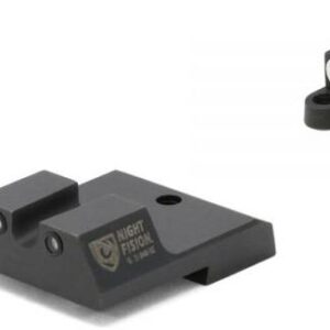 Night Fision Perfect Dot NS Set with Yellow Front + White U Rear for S&W M&P Shield