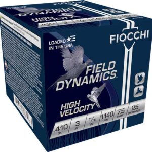 FIOCCHI HIGH VELOCITY 410 3" - 11/16OZ #7.5 25RD 10BX/CS