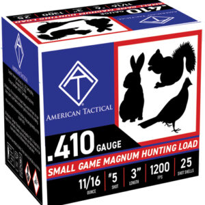 ATI GAME LOAD 410 3" 11/16OZ - #5 1200FPS 250RD CASE LOT