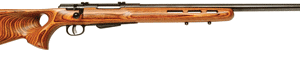 SAVAGE 25LW VARMINTER-T 204 - 24" ACU-TGR BLU/BRN LAM T-HOLE
