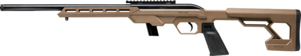 SAVAGE 64 PRECISION 22LR 10RD - 16.5" HB SYNTHETIC CHASSIS FDE - Image 2