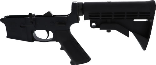 ANDERSON COMPLETE AR-15 LOWER - RECEIVER CLOSED BLACK