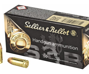 S&B 9MM 124GR JHP 50/1000