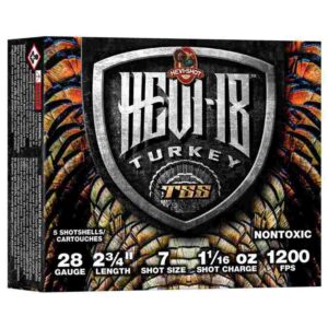 HEVI-Shot Hevi-18 Shotshells 28 ga 2-3/4" 1-1/16 oz 1200 fps #7 5/rd