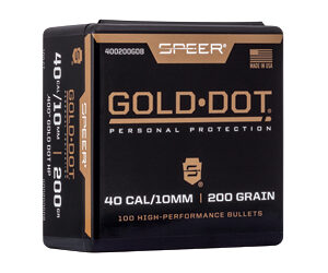 SPR GOLD DOT .400 200GR HP 100CT