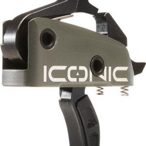 RISE TRIGGER ICONIC GREEN - 2-STAGE 1.25/1.75 AR-15 W/PINS