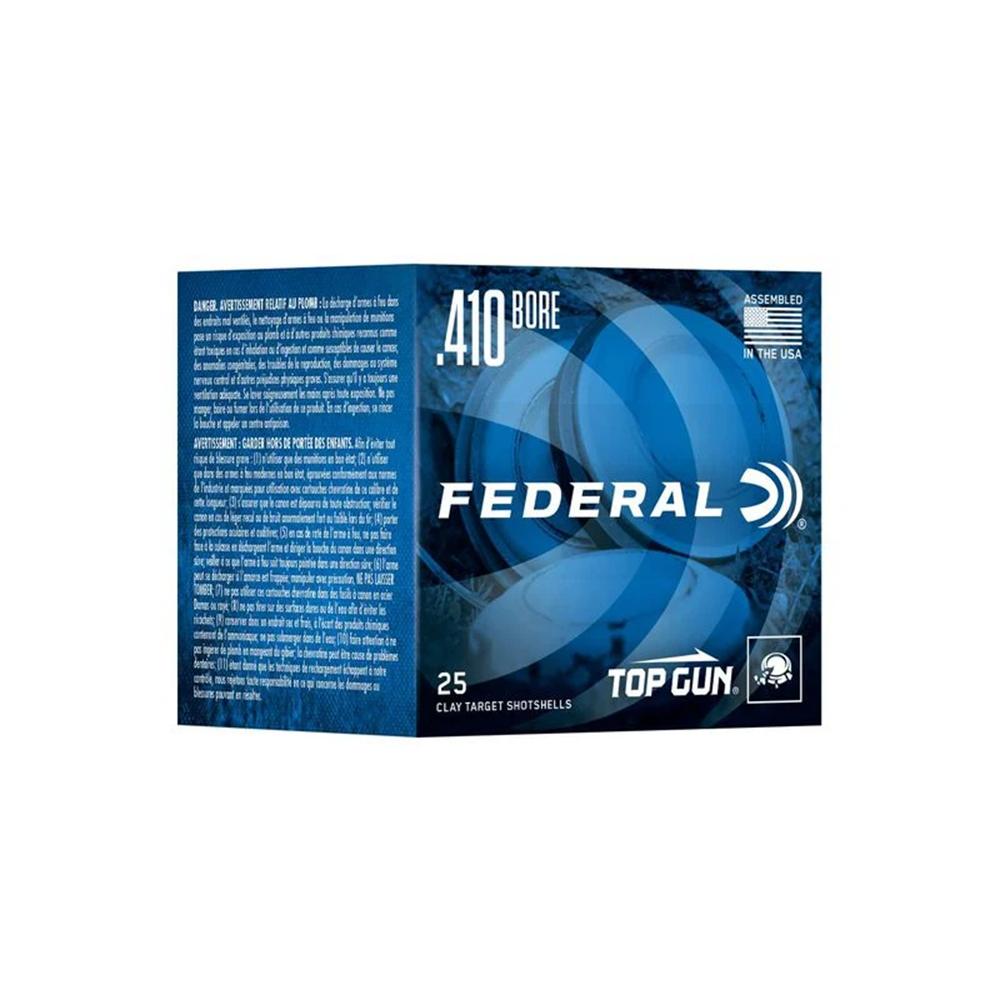 Federal Top Gun Sporting Shotshells .410 2-1/2" 1/2 oz 1330 fps #7.5 25/ct