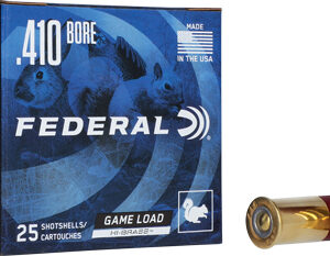 FEDERAL GAME LOAD 410 2.5" - 1/2OZ #7.5 25RD 10BX/CS