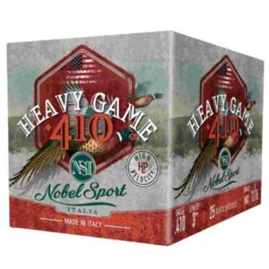 Nobel Sport 410 M Shotshells .410 ga 3" 11/16 oz 1145 fps #6 25/ct