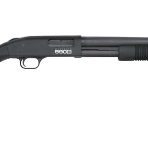 MOSSBERG 590S TACT 12/18.5 9+1 BL/SY OR