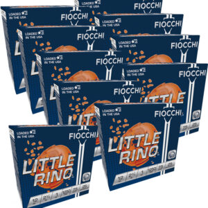 FIOCCHI LITTLE RINO 12GA 2.75" - 1OZ #7.5 1250FPS 250RD CASE
