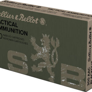 S&B 300 AAC 124GR FMJ - 20RD 50BX/CS