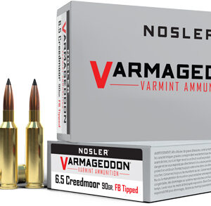NOSLER VARMAGEDDON 6.5 CM - 90GR FBT 20RD 10BX/CS