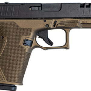 GLFA 19 STRIKER 9MM 4" 15 SHOT - BLACK SLIDE BRONZE FRAME