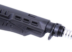 GUNTEC MULTI CAL COLLAPSIBLE - STOCK SET BLACK