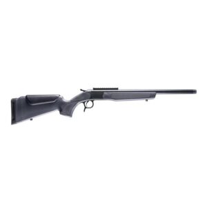 CVA Scout Single Shot Rifle .308 Win 20" Threaded Blued Barrel Grey Stock 0 MOA Pic Rail