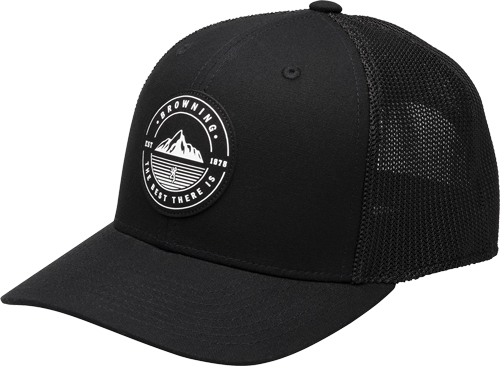 BROWNING CAP SOUTH SLOPE MESH - BACK BG CIRCLE LOGO CHARCOAL