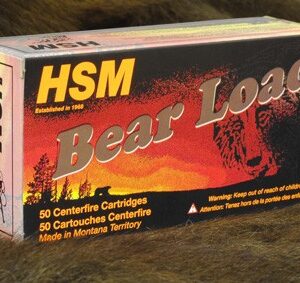 HSM BEAR 357 MAG 180GR RNFP - 50RD 10BX/CS