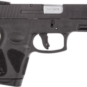 TAURUS G2S SLIM 9MM 7-SHOT - 3-DOT ADJ. MATTE BLACK POLYMER