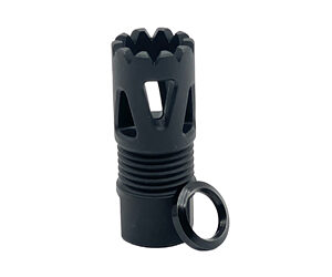 LBE FLASH HIDER TRI-PORTS 1/2X28 BLK