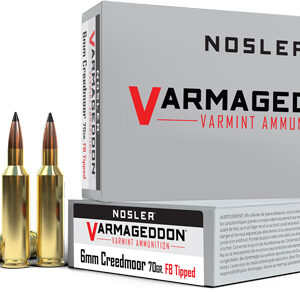 NOSLER VARMAGEDDON 6MM CM - 70GR FBT 20RD 10BX/CS