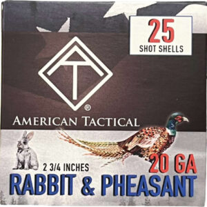 ATI GAME LOAD 20GA 2.75" 1OZ - #4 250RD CASE LOT