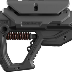 F.A.B. DEFENSE IMPACT RECOIL - BUTTSTOCK AR-15 BLK W/CHK REST