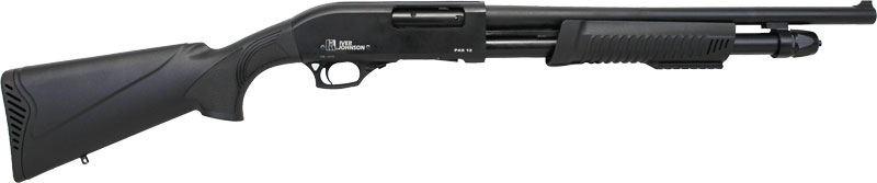 IVER JOHNSON PUMP 12GA 3" 18" - BLUED SYNTHETIC