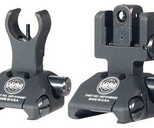 LWRC SKIRMISH FRONT/REAR SIGHT BLK