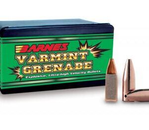 Barnes Varmint Grenade Rifle Bullets .22 cal (Hornet) .224" 30 gr VGFB 100/ct