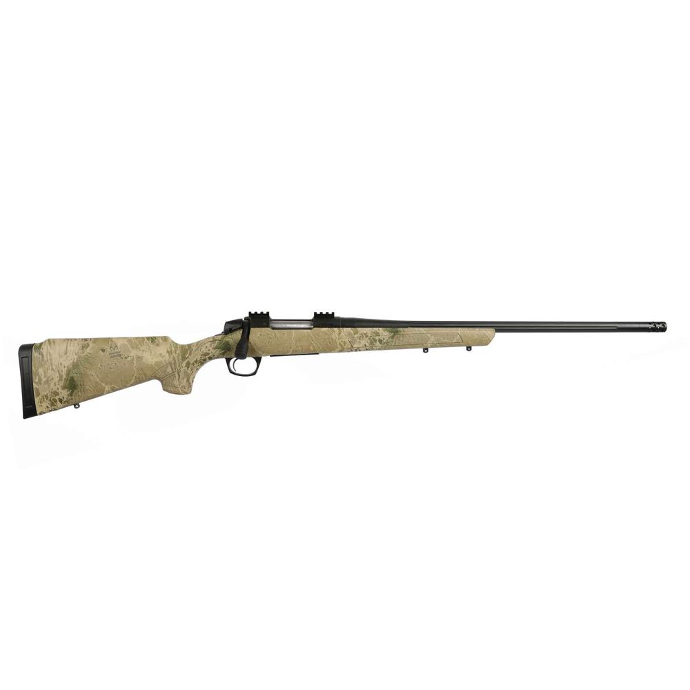 CVA Cascade XT Rifle Graphite 450 Bushmaster 3rd Capacity 22" 11/16x24 Black Threaded Barrel Realtree Hillside Stock