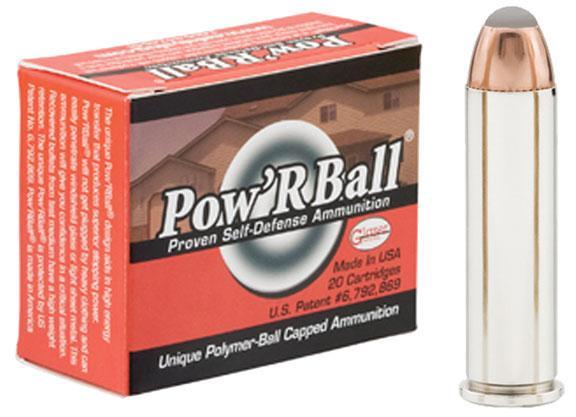Glaser Pow'RBall Handgun Ammunition .357 Mag 100 gr JHP 1450 fps 20/box