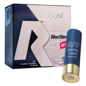 Rio Royal BlueSteel 12 ga 3 1/2" MAX 1 3/8 oz #BB 1550 fps 25/ct