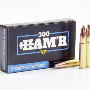 Wilson Combat Ammunition 300 HAM R | 135gr Speer HAM'R Bonded 2450 FPS - 18 in Barrel | 20/Box