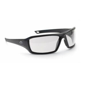 Walker's IKON Forge Shooting Glasses Black with Clear Lens
