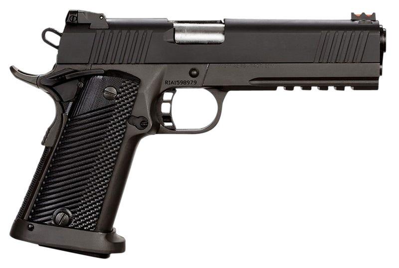 RI Armscor M1911-A2 FS Tac 2011 Handgun 45 Auto 14rd Magazine 5" Barrel Parkerized G10 Grips