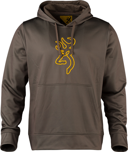 BROWNING TECH HOODIE LS - MAJOR BROWN XX-LARGE - Image 2